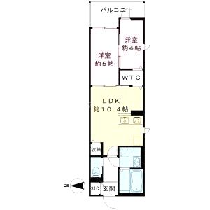 仁王門ビレッジの間取り図