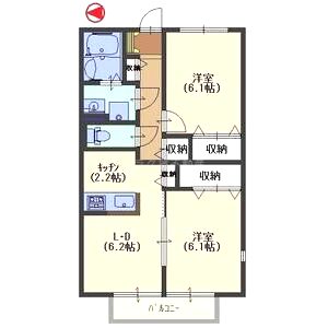 ニド フェリスの間取り図