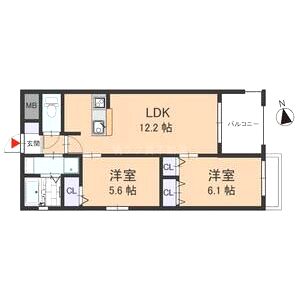 GRAND MAISONの間取り図