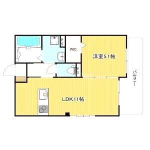 グランツ鳴尾の間取り図