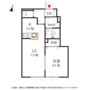 グレース芦屋の間取り図