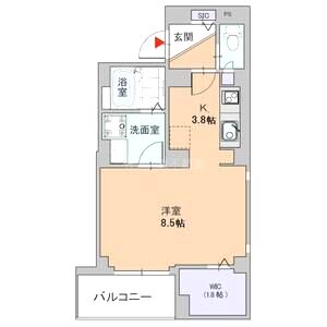 メゾンブランシュの間取り図