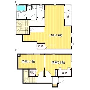 セレッソバージェの間取り図