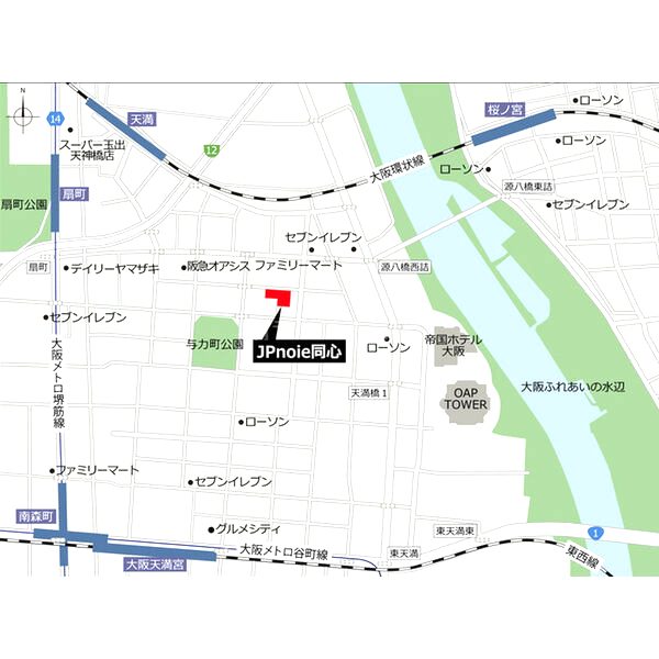 JP noie 同心の外観2枚目