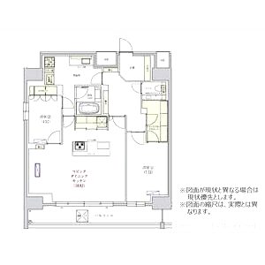 アーバネックス谷町四丁目の間取り図