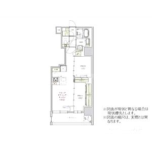 アーバネックス谷町四丁目の間取り図