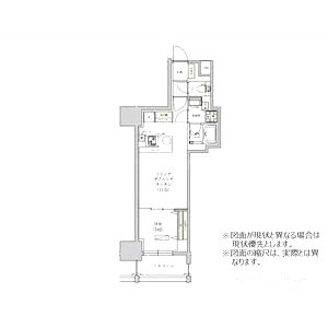 アーバネックス谷町四丁目の間取り図