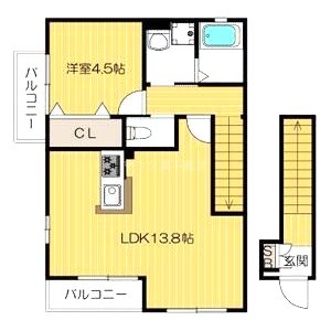 サニーメゾンの間取り図
