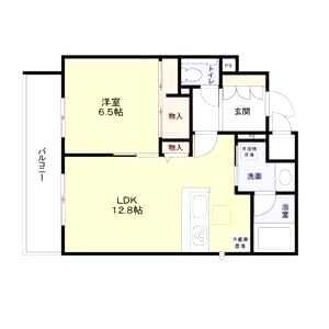 レーヴェ小松東の間取り図