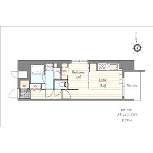S-RESIDENCE天満橋arの間取り図