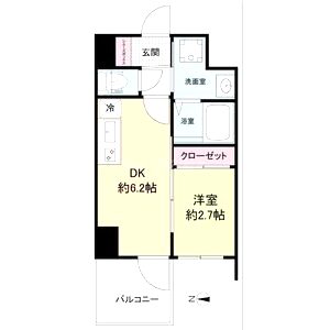 セレニテ新大阪グランデ ミリューの間取り図