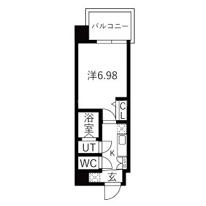 ロイス茨木奈良町の間取り図