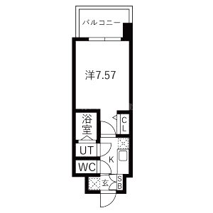 ロイス茨木奈良町の間取り図