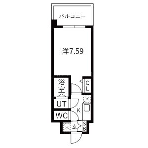 ロイス茨木奈良町の間取り図