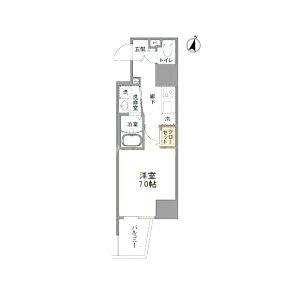 HORIZON UMEDA NORTHの間取り図