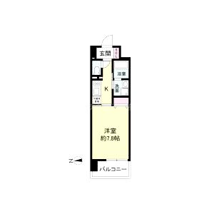 S-FORT都島内代の間取り図
