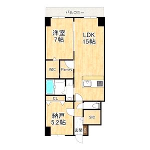 GROOVE上甲子園レジデンスの間取り図