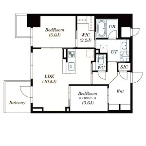 S-RESIDENCE福島diverseの間取り図