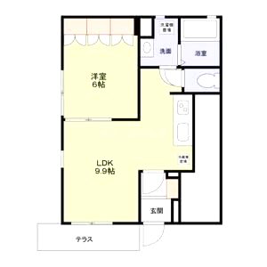 ボヌール都島の間取り図