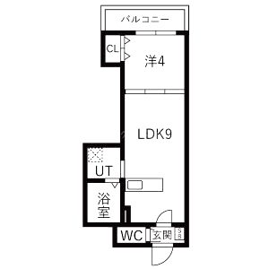 (仮称)  LIX 神戸松原通の間取り図