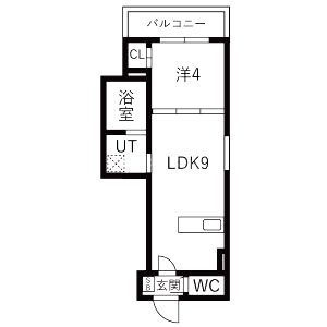 (仮称)  LIX 神戸松原通の間取り図