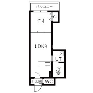 (仮称)  LIX 神戸松原通の間取り図