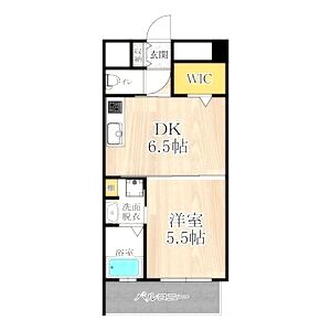 CITY SPIRE鶴見(セントアミー鶴見)の間取り図