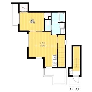 テラスハウス東淡路の間取り図