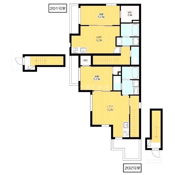 テラスハウス東淡路の室内写真6枚目