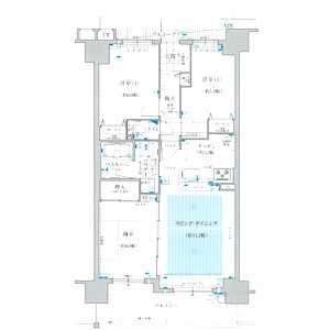 エステムコート香里園の間取り図