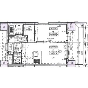 カウニス巽中の間取り図