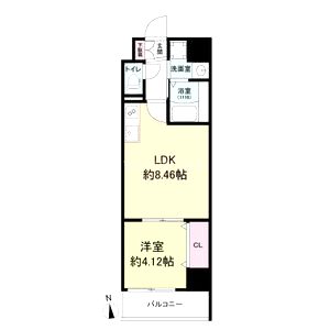 ACT DOORS 天六の間取り図