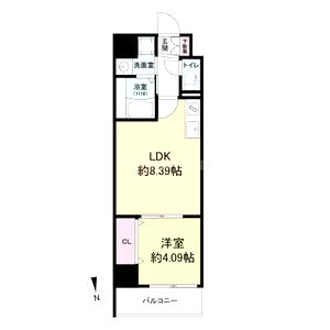 ACT DOORS 天六の間取り図