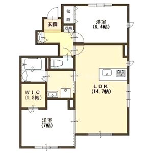 アメニティ箕面船場の間取り図