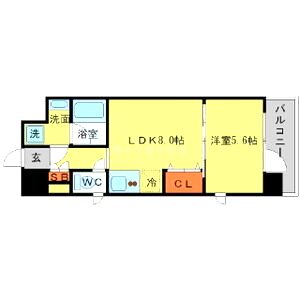 MDI三国コートの間取り図