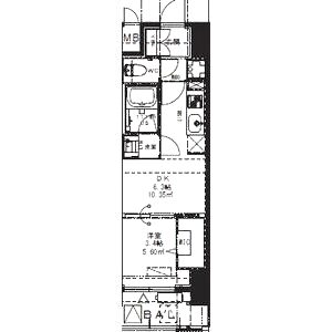 Alivis九条の間取り図