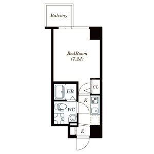 セレニテ上町台の間取り図