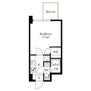 セレニテ上町台の間取り図
