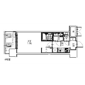 S-RESIDENCE大阪同心の間取り図
