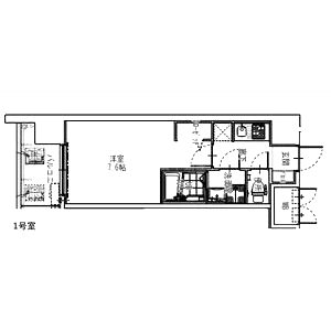 S-RESIDENCE大阪同心の間取り図