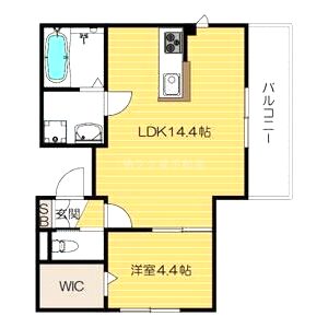 Your Maison Chi・Kanonの間取り図