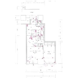 ジオタワー大阪十三の間取り図