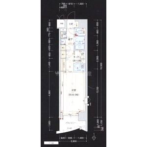 プレサンス本町プライムの間取り図