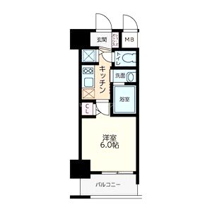 LiveCasa本町の間取り図