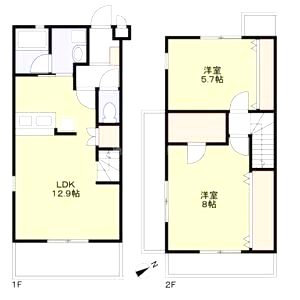 ワコーレヴィアーノ神戸梅元町の間取り図