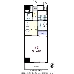 I's SQUAREの間取り図