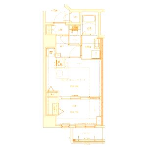 ディーシーガーデン京都西の間取り図