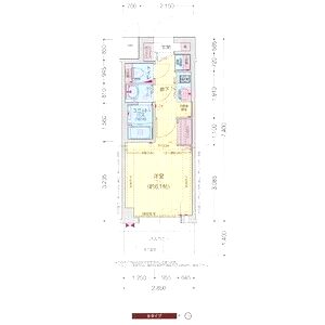 プレサンス東三国駅前グランクラスの間取り図