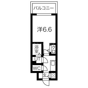 エスリードレジデンス梅田マークスの間取り図