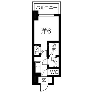 エスリードレジデンス梅田マークスの間取り図